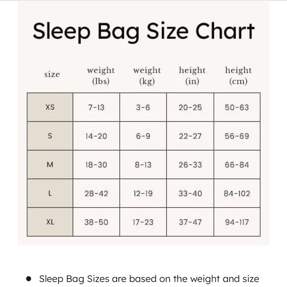 KYTE Baby Large 1.0 TOG sleep sack - Picture 3 of 6